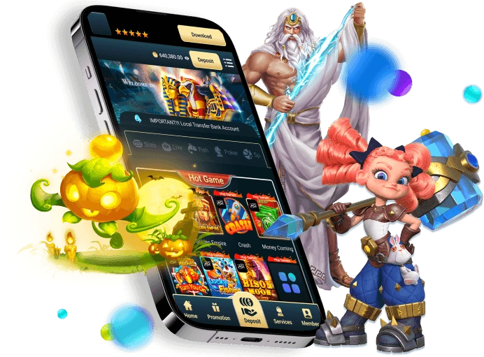 Đồ họa Full HD và âm thanh sống động, mang lại trải nghiệm bắn cá chân thực